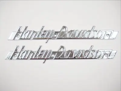 Emblemi serbatoio Harley Davidson 1951-1954 rif OE Zodiac