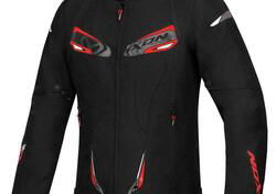 Giacca moto Ixon CALIBER Nero Bianco Rosso