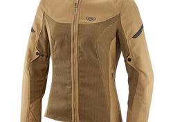 Giacca moto donna estiva Ixon FRESH LADY Camel