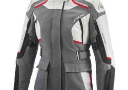 Giacca moto donna Ixon MIDGARD LADY Grigio Nero Ro