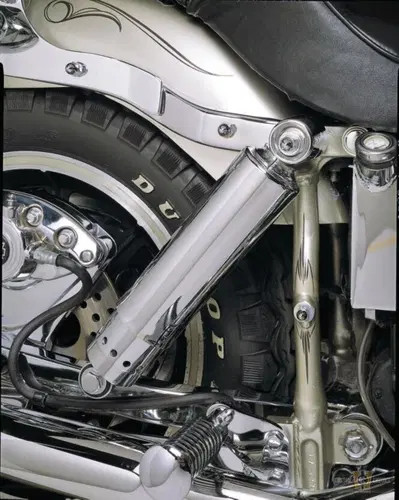 Ammortizzatori 11" cromati Custom Chrome &ndash; chiusi 