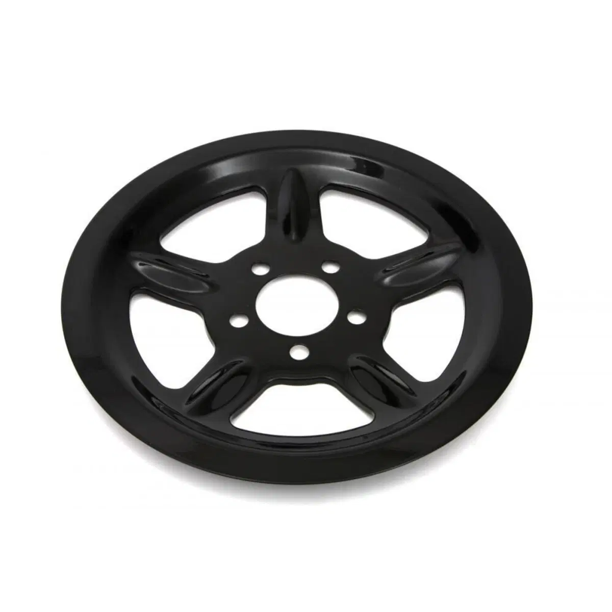 Copertura puleggia 68 denti nera per Sportster dal 