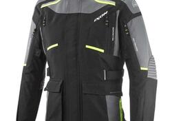 Giacca moto Ixon MIDGARD Nero Grigio Giallo Fluo