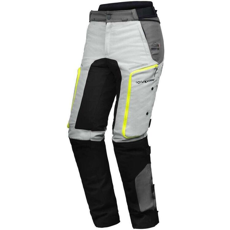 Pantaloni moto Ixon Vidar PT 3 strati Grigio Nero