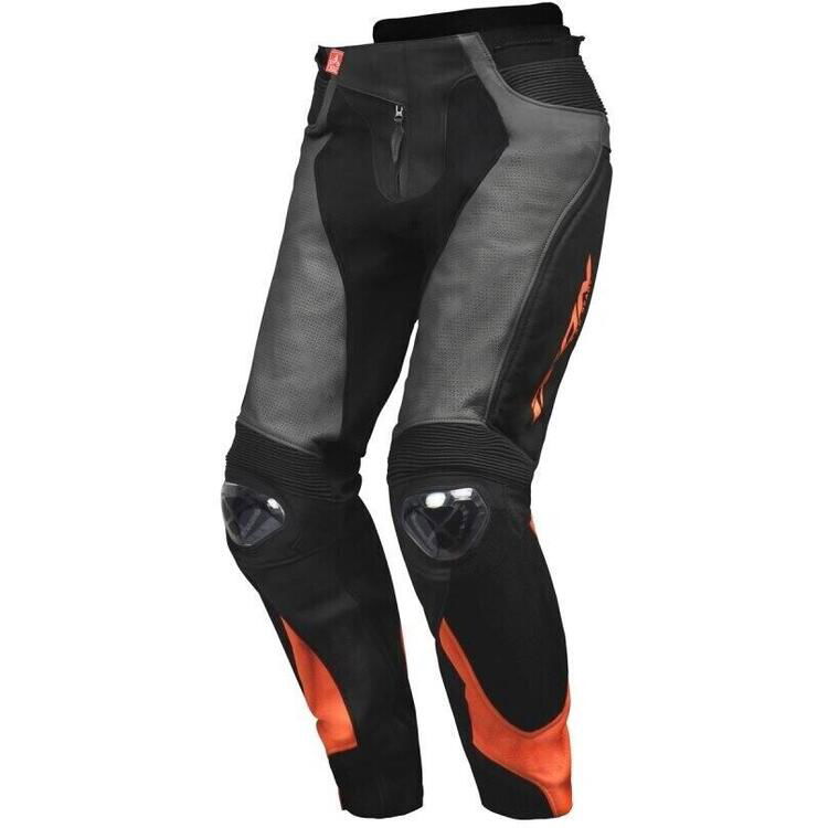 Pantalone moto pelle Ixon VENDETTA PT EVO Nero Ara