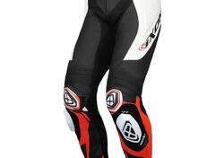 Pantalone moto pelle Ixon VORTEX 3 PT Nero Bianco