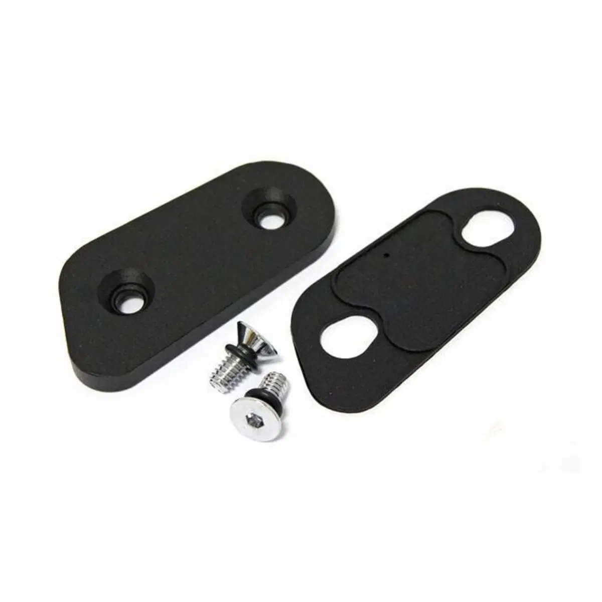 Coperchio ispezione nero grinzato per Sportster da 