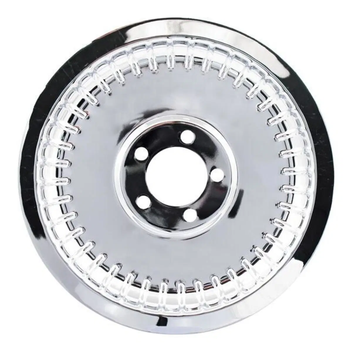 Copertura puleggia 70 denti cromata per Softail De 
