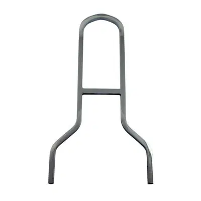 Schienalino Sissy Bar Alto 40 cm cromato largo 18, 