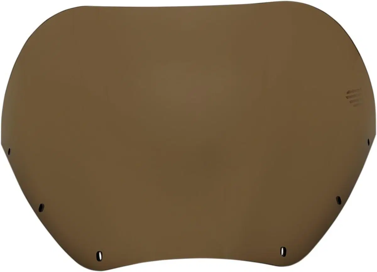 Parabrezza NON ventilato fumè nero cafè alto 18 cm 