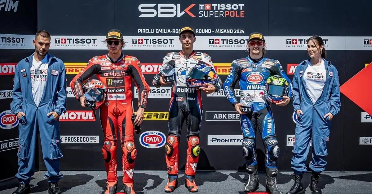 SBK 2024. GP dell'Emilia-Romagna. Toprak Razgatlioglu conquista la Superpole di Misano!