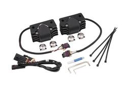 bobine Accel Stealth Supercoils nero con alette lu