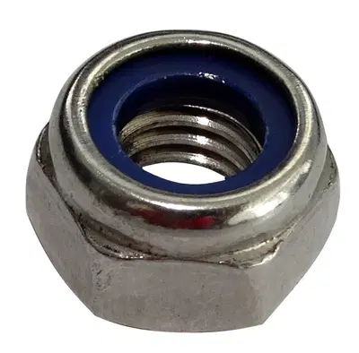 Dadi in pollici autobloccanti cromati 8/32 Gardner 