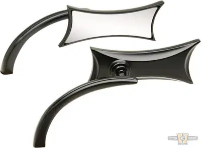 Specchietto Ness 4 point sinistro nero Arlen Ness