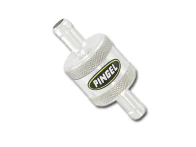Filtro benzina Pingel lucido per tubo con diametro 