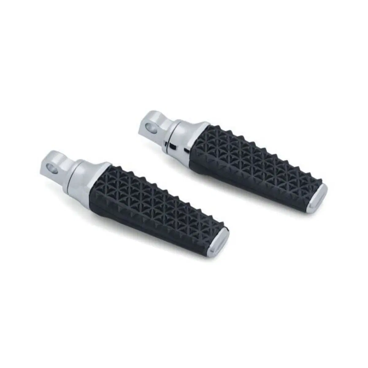 Pedaline Kuryakyn Thresher cromate con adattatore 