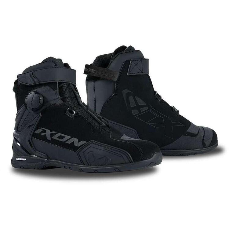 Scarpe moto Ixon BULL 2 WP Nero Bianco