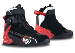 Scarpe moto Ixon BULL 2 WP Nero Bianco Rosso