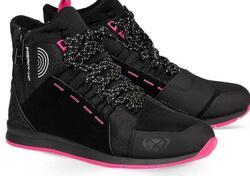 Scarpe moto donna Ixon FREAKY WP Nero Rosa