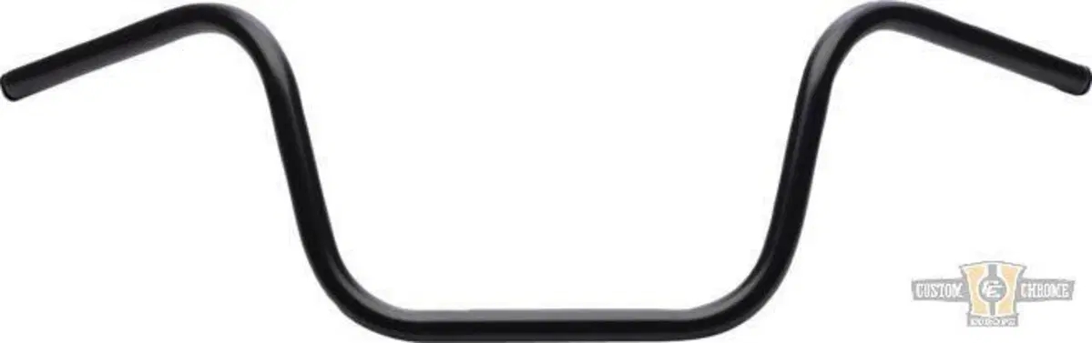 Manubrio Ape Hanger 1" alto 10" nero senza fossett Santee