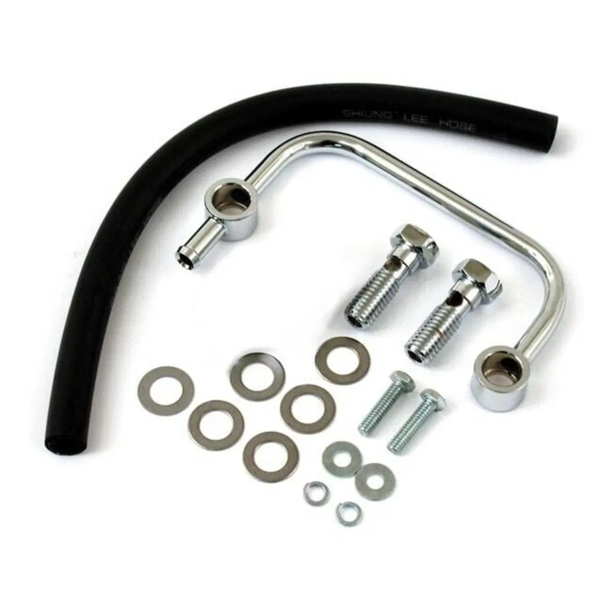 Sfiati testate ad archetto cromato Per Sportster d 