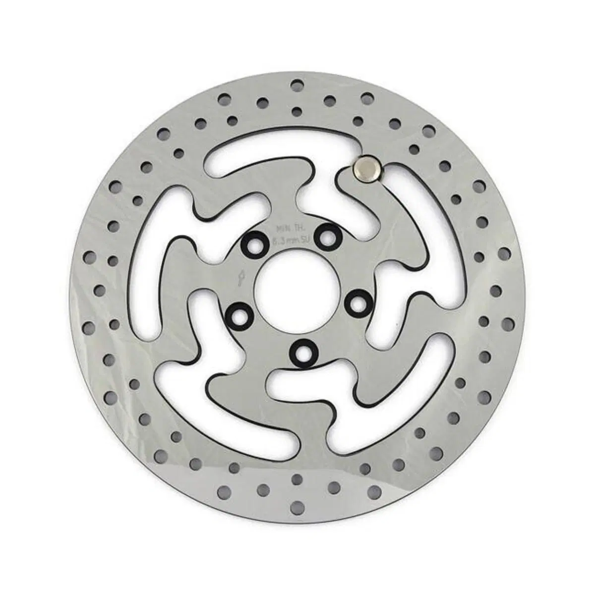 Disco freno posteriore Diametro 11,8" lucidato per 