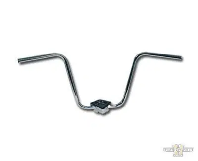 Manubrio Ape Hanger 1" alto 16" Cromato con fosset Fehling