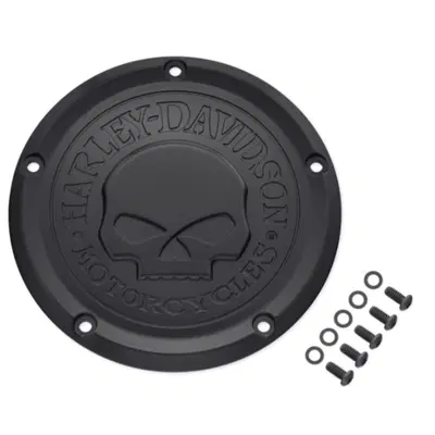Coperchio frizione derby cover nero Harley Davidso 