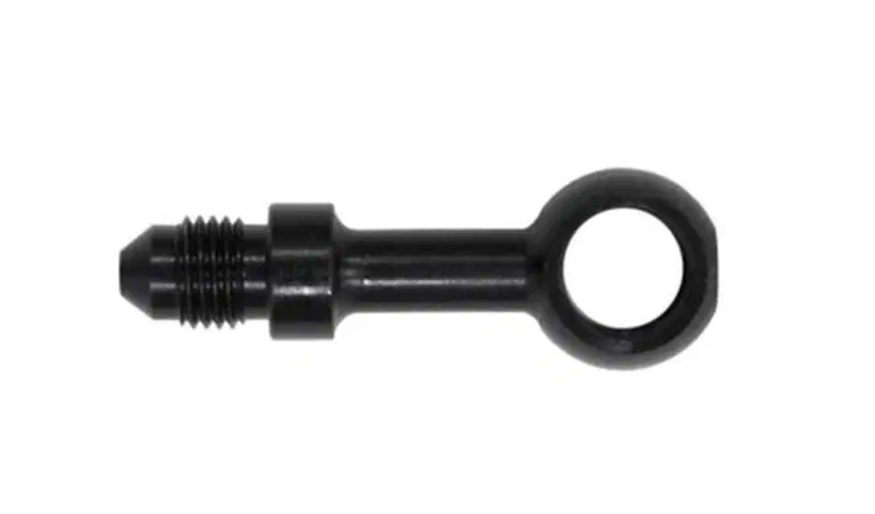 Raccordo nero 3/8"-24 AN-3 dritto (diametro 10mm) Goodridge