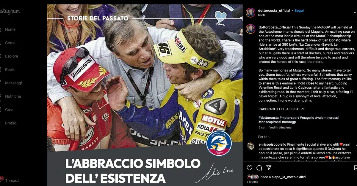 Il dottor Costa "sbarca" sui social, con le sue storie e il suo carisma