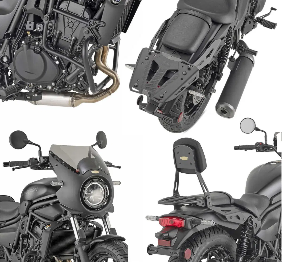 Kit GIVI per la Kawasaki Eliminator 500 (2)