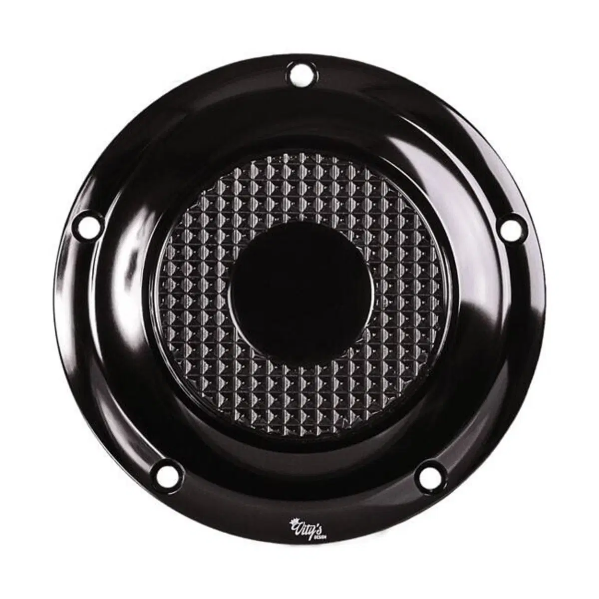 Coperchio frizione derby cover Vity's nero lucido 
