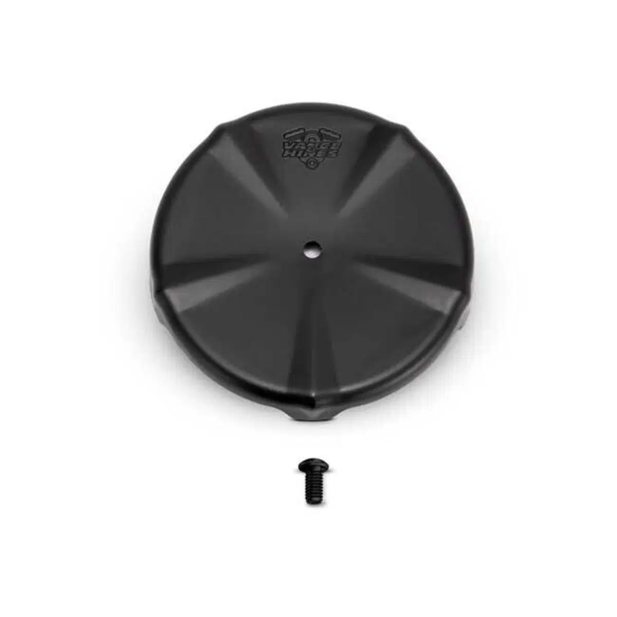 Coperchio Skull nero per filtro V02 Naked vance & hines