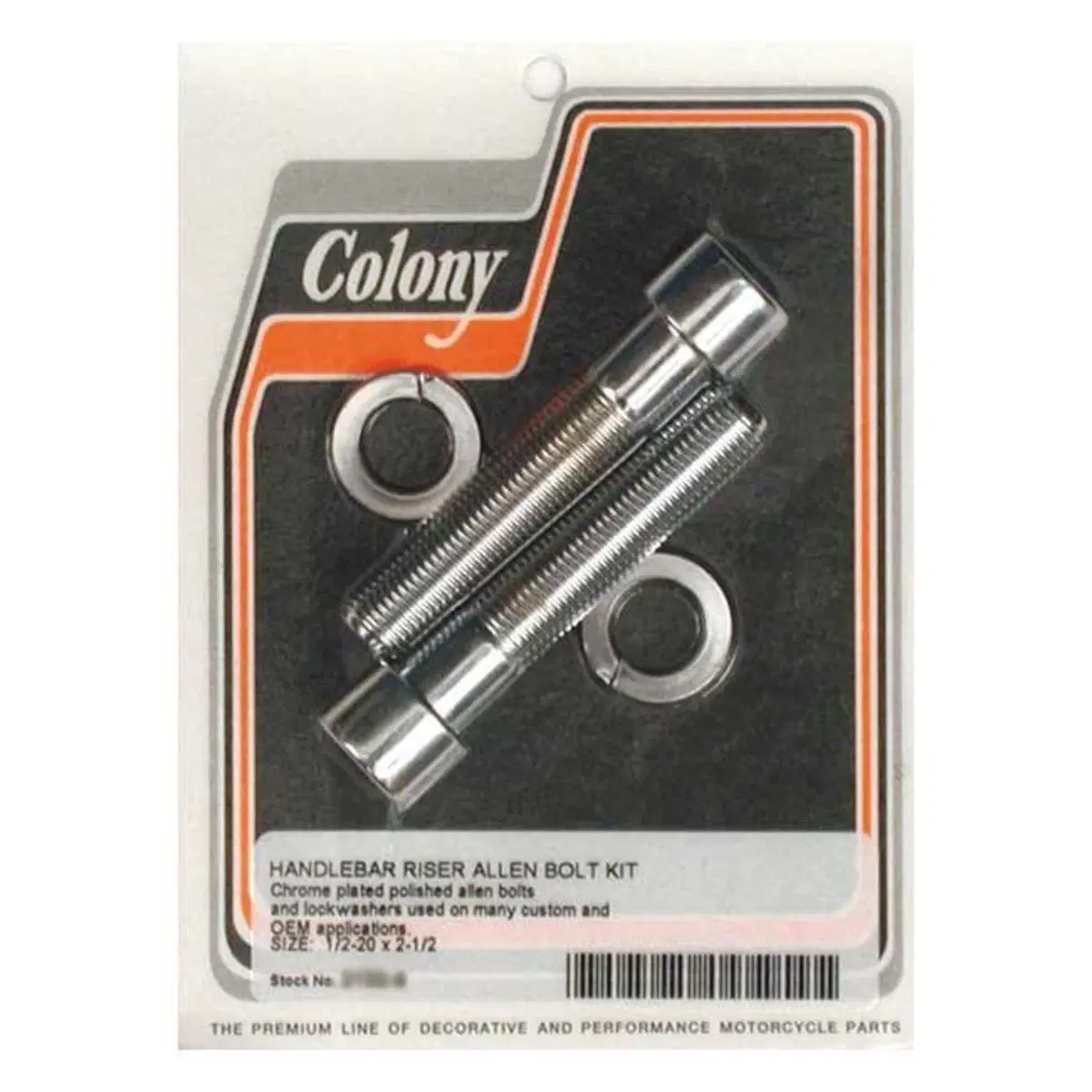 Viti testa a brugola per riser 1/2"-20 UNF lunghez 