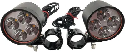 Luci laterali LED Rivco nere da 50 mm con morsetti 