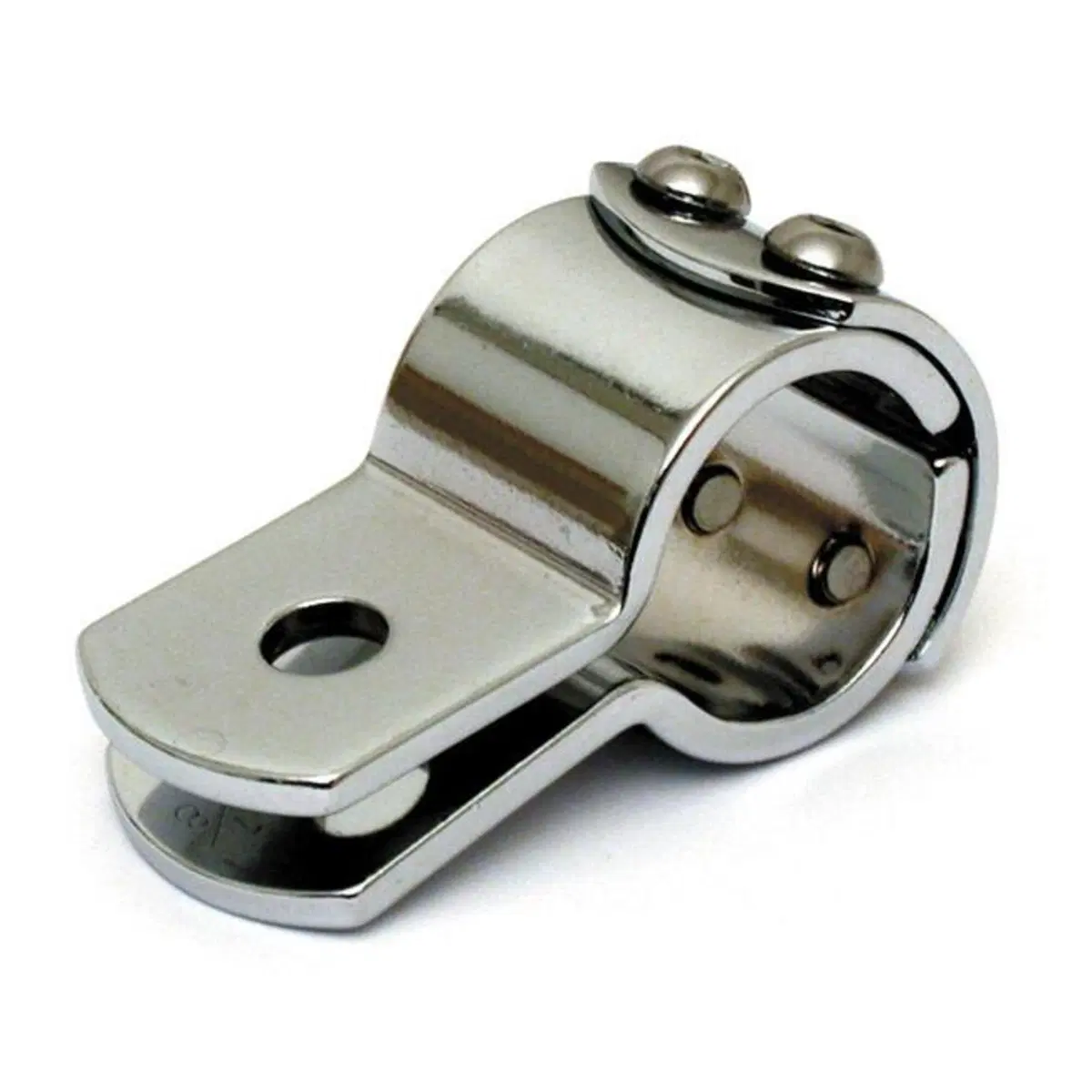 Fascetta in 3 pezzi diametro 28,5mm cromata Motorc 