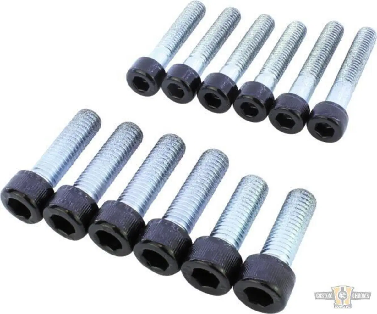 Kit viti pinza freno nere lucide per V-Rod dal 200 
