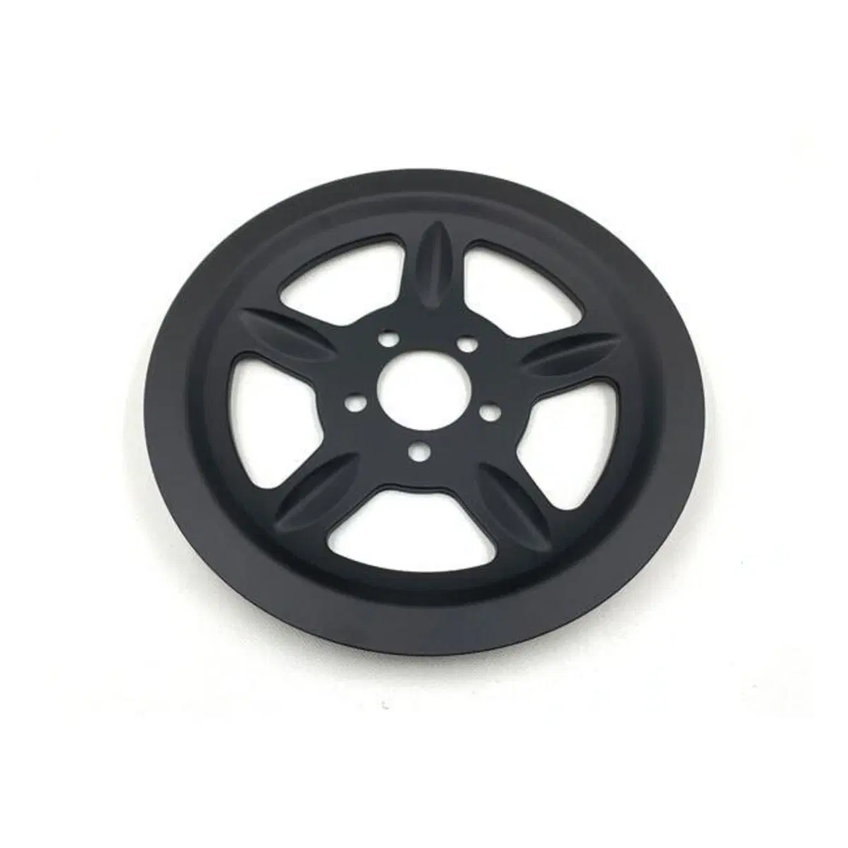 Copertura puleggia 68 denti nera per Sportster dal 