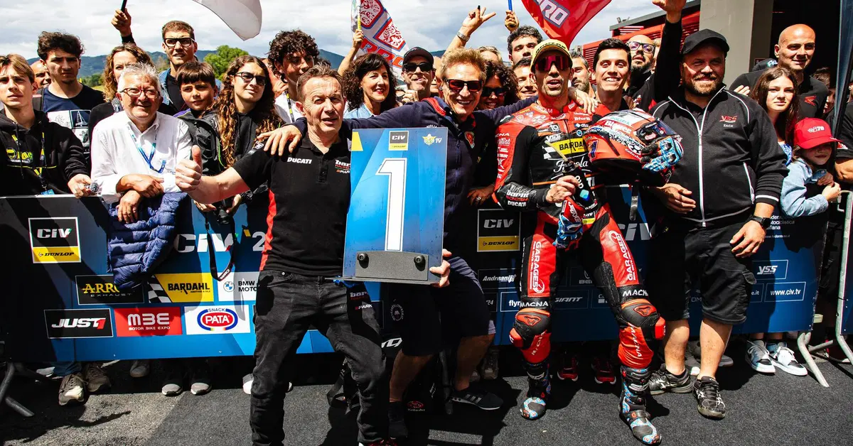 Dunlop CIV 2024, Mugello. Pirro dopo Gara2: "Una delle gare pi&ugrave; difficili della mia vita. Ieri pensavo di essermi rotto il femore" [VIDEO]