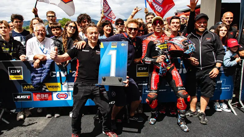 Dunlop CIV 2024, Mugello. Pirro dopo Gara2: "Una delle gare pi&ugrave; difficili della mia vita. Ieri pensavo di essermi rotto il femore" [VIDEO]