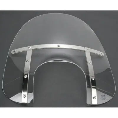 Parabrezza Memphis Fats per Softail con nacelle al 