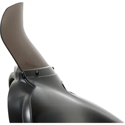 Parabrezza Memphis Spoiler fum&egrave; alto 21,5 cm per T 