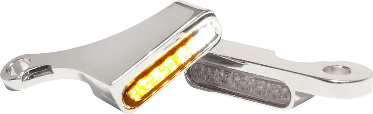 Frecce anteriori/posizione LED Omologate cromate H 