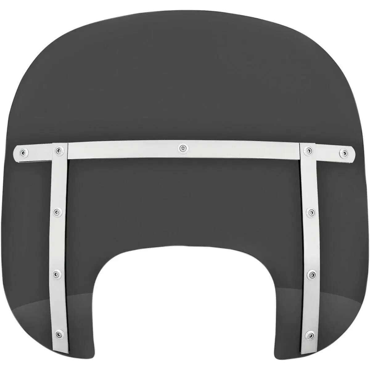 Parabrezza Memphis Fats alto 33 cm fumè nero inten 