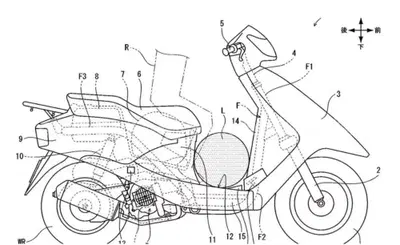Honda brevetta l'acceleratore a pedale: sullo scooter come in auto