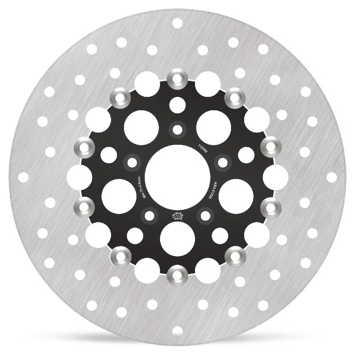 Disco freno anteriore flottante Diametro 11,5" Mot 