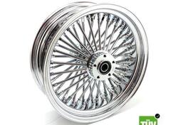 Ruota posteriore cromata Big Spoke 48 raggi 16”x 5 