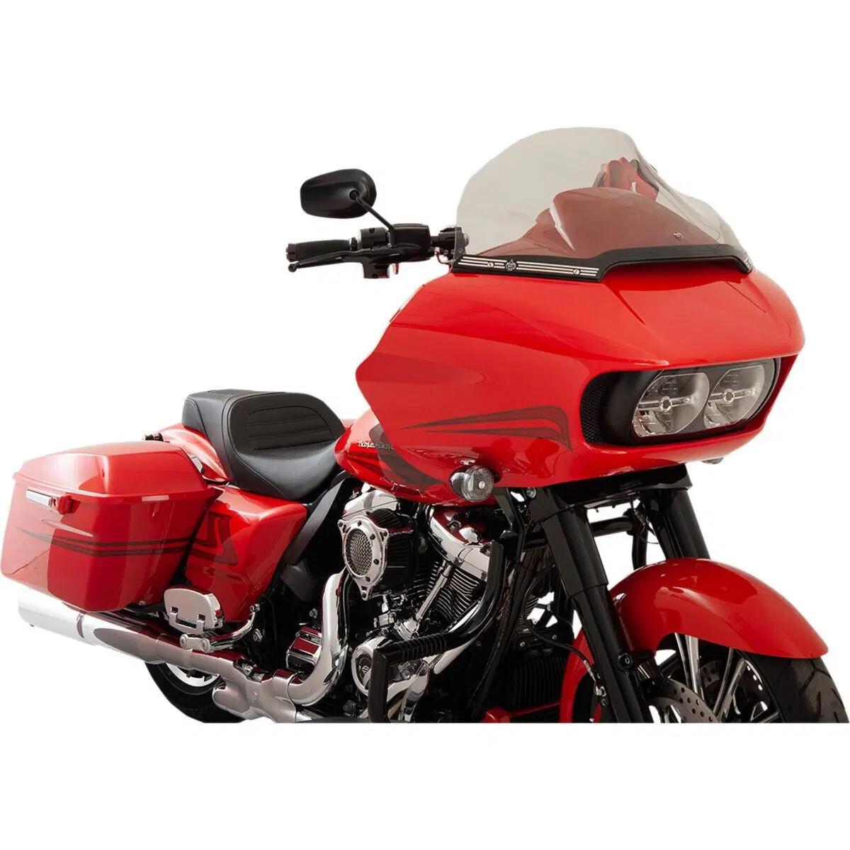 Parabrezza Klock Werks Sport Flare fumè alto 35 cm