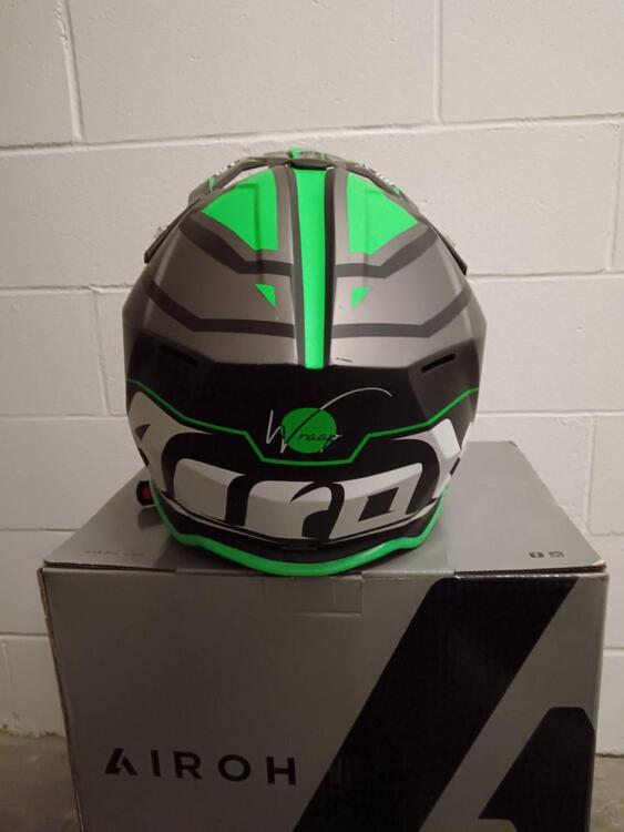 Casco AIROH Wraap Mood Verde (3)