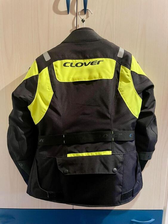 Clover giubbotto uomo scout-2 wp - Nero/Giallo Tag (2)